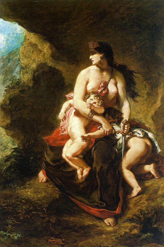 Eugene Delacroix Medea Germany oil painting art